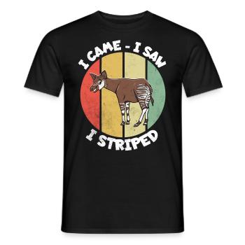 Okapi - T-shirt homme - noir - Devant - AI Model Male 178 light (178cm)