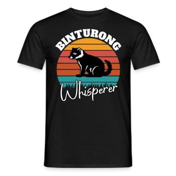 Marderbär Flüsterer - T-shirt homme - noir - Devant - AI Model Male 178 light (178cm)
