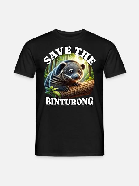 Save Marderbär - Men's T-Shirt - black