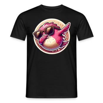 Blobfish - Men's T-Shirt - black - Front - AI Model Male 178 light (178cm)