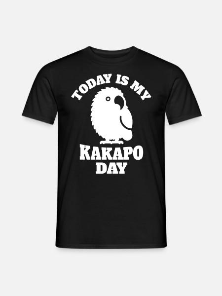 Night Parrot Kakapo - Men's T-Shirt - black