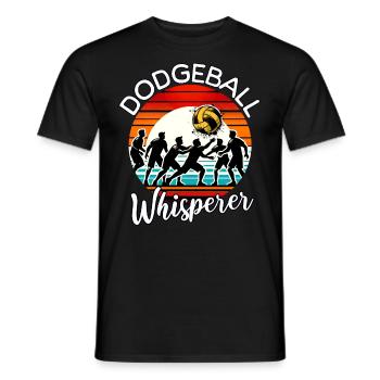 Dodgeball - Männer T-Shirt - Schwarz - Vorne - AI Model Male 178 light (178cm)