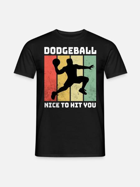 Dodgeball Sayings - Men's T-Shirt - black