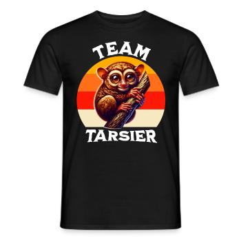 Lustige Koboldmaki Sprüche - Männer T-Shirt - Schwarz - Vorne - AI Model Male 178 light (178cm)