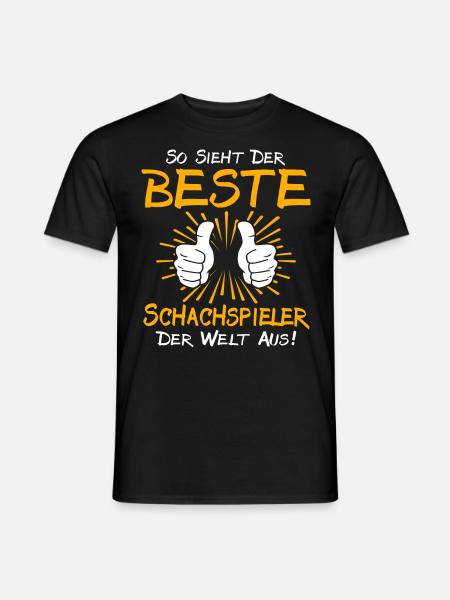 Chess Player Gift Idea - Men's T-Shirt - black