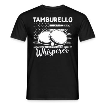 Dictons Tamburello - T-shirt homme - noir - Devant - AI Model Male 178 light (178cm)