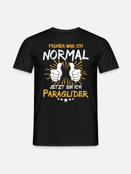 Parapente Spruch - T-shirt homme - noir