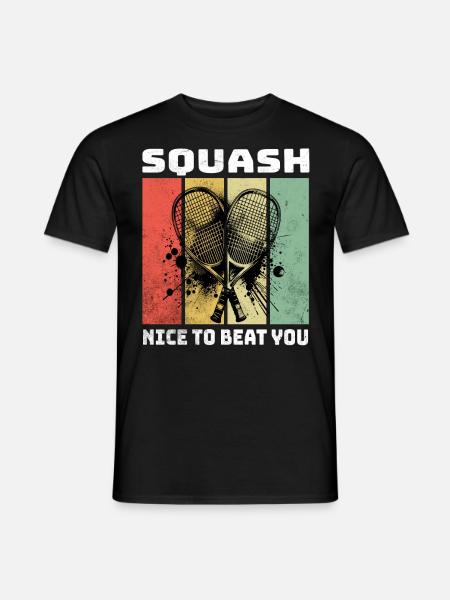 Squash Sayings - Men's T-Shirt - black