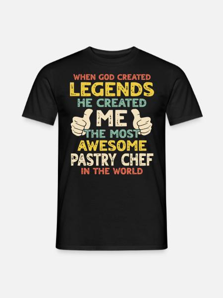 Confectioner - Men's T-Shirt - black
