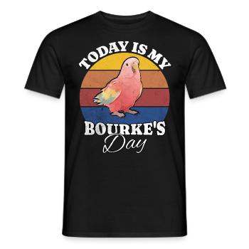 Bourkesittich Bourke's Parakeet - Männer T-Shirt - Schwarz - Vorne - AI Model Male 178 light (178cm)