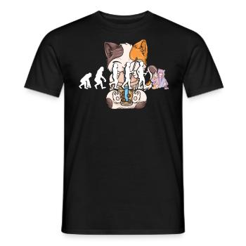 Bubble Tea Boba BubbleTea Kawaii Japan Tea Kpop - Men's T-Shirt - black - Front - AI Model Male 178 light (178cm)