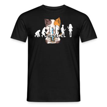 Bubble Tea Boba BubbleTea Kawaii Japan Tea Kpop - Men's T-Shirt - black - Front - AI Model Male 178 light (178cm)