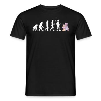 Bubble Tea Boba BubbleTea Kawaii Japan Tea Kpop - Männer T-Shirt - Schwarz - Vorne - AI Model Male 178 light (178cm)