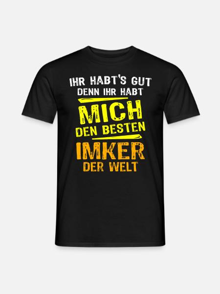 Beekeeper Gift - Men's T-Shirt - black