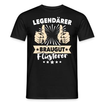 Dictons de Braugut - T-shirt homme - noir - Devant - AI Model Male 178 light (178cm)