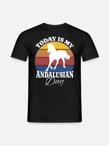 Andalusier Andalusian - Men's T-Shirt - black