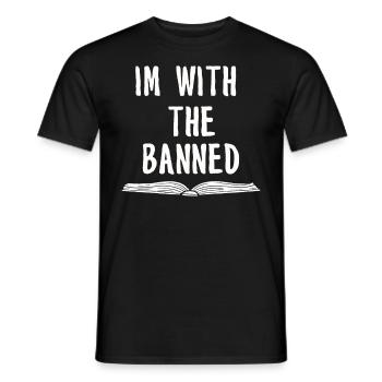 Livre Livres Bibliothèque Lecture Littérature Lire Livres - T-shirt homme - noir - Devant - AI Model Male 178 light (178cm)