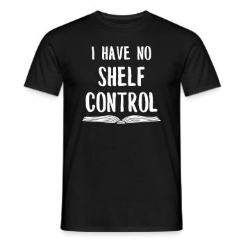 Buch Bücher Bibliothek Literatur Lesen Read Books - Männer T-Shirt - Schwarz - Vorne - AI Model Male 178 light (178cm)