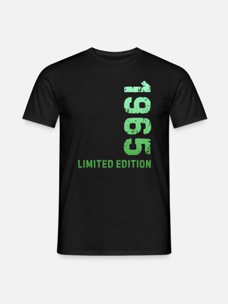 60. Geburtstag 1965 Limited Edition - Männer T-Shirt - Schwarz