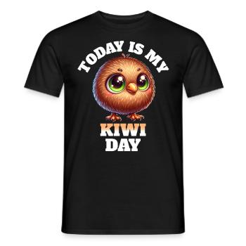 Kiwi Vogel Kiwi Bird - Männer T-Shirt - Schwarz - Vorne - AI Model Male 178 light (178cm)