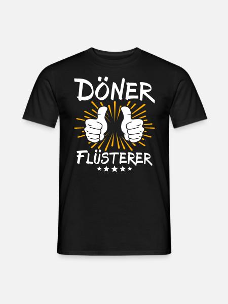 Döner Spruch - Men's T-Shirt - black