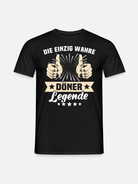Kebab sayings - Men's T-Shirt - black