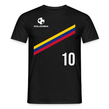 Colombie Colombie Medellín Vacances Bogota Cali - T-shirt homme - noir - Devant - AI Model Male 178 light (178cm)