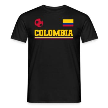 Colombia Colombia Medellin Holidays Bogota Cali - Men's T-Shirt - black - Front - AI Model Male 178 light (178cm)