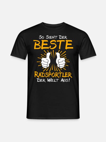 Cyclist Gift Idea - Men's T-Shirt - black