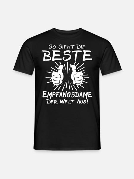 Receptionist - Men's T-Shirt - black