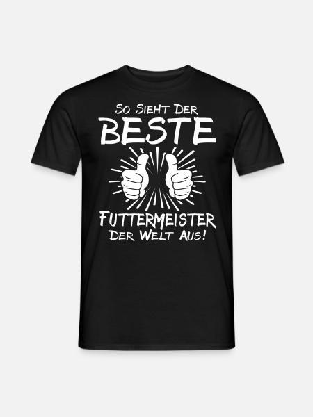 Bester Futtermeister - Männer T-Shirt - Schwarz