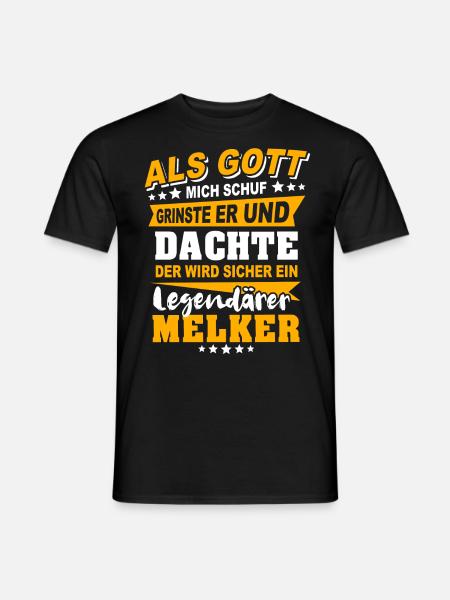 Melker Sayings - Men's T-Shirt - black