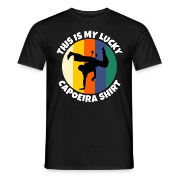 Capoeira - T-shirt homme - noir - Devant - AI Model Male 178 light (178cm)