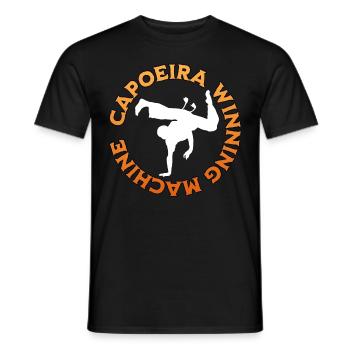 Gagnant de la capoeira - T-shirt homme - noir - Devant - AI Model Male 178 light (178cm)