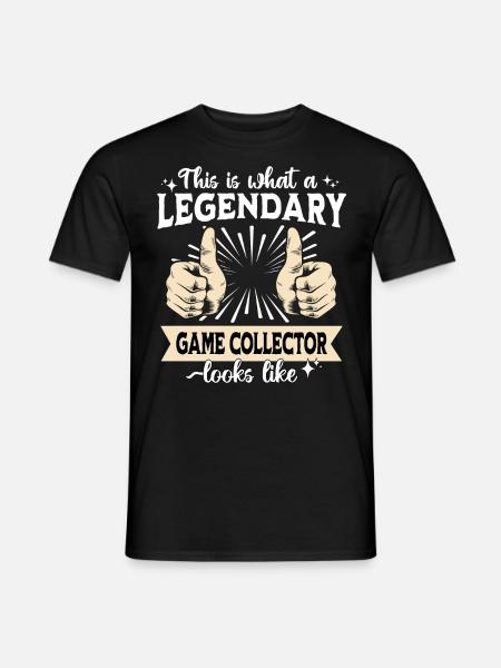 Legendary Game Collector - Men's T-Shirt - black