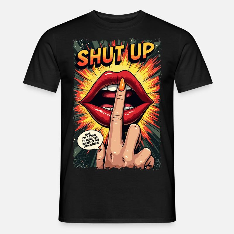 Mein eigenes Genie - Männer T-Shirt - Schwarz