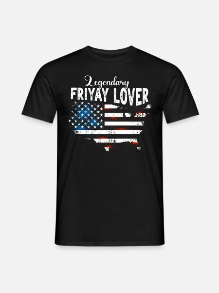 Friyay US - Men's T-Shirt - black