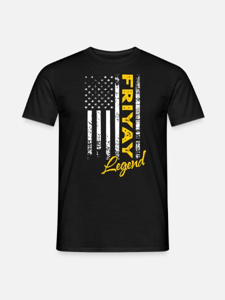 Friyay Legend - Men's T-Shirt - black