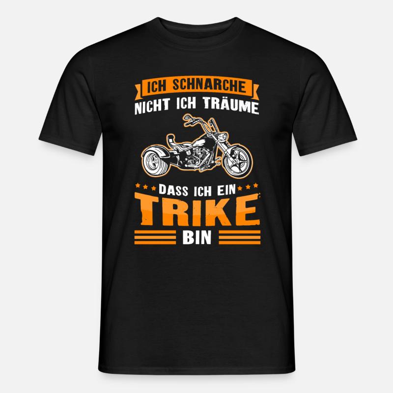 Triker Trike Motorrad Trikes Dreirad Geschenk - Männer T-Shirt - Schwarz