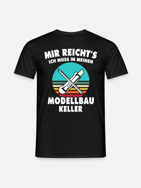 Modellbauer Modellbau Modellbauen - Männer T-Shirt - Schwarz