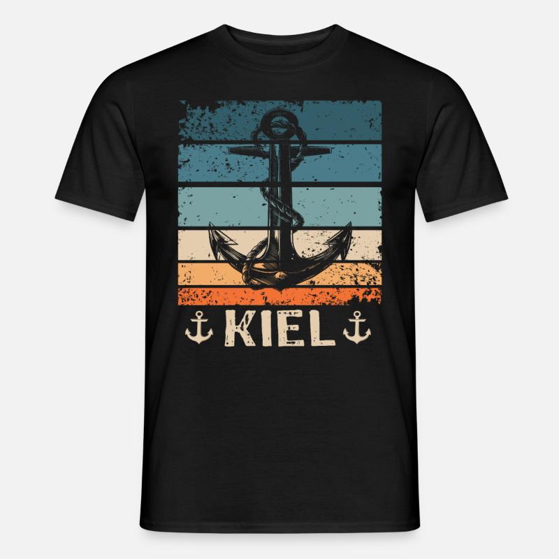 Kiel Disant Kiel Souvenir - T-shirt homme - noir