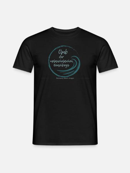Club der melancholischen Beachboys Rockaway Beach - Männer T-Shirt - Schwarz