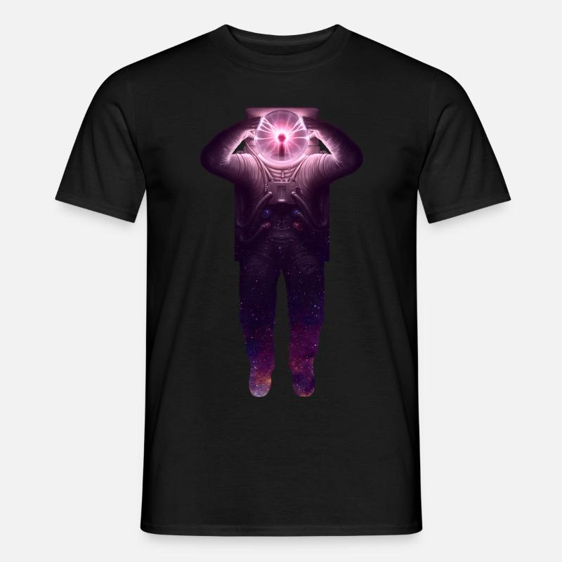 Geist geblasen - Männer T-Shirt - Schwarz