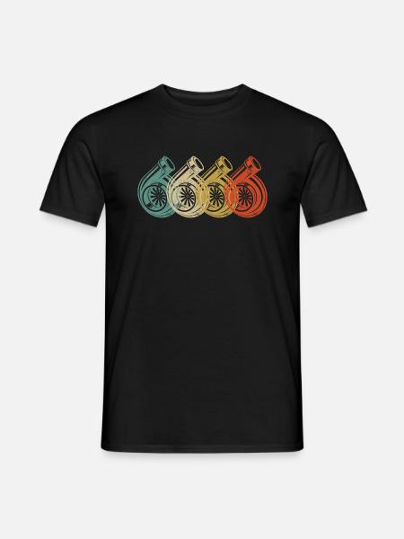 Retro Turbo - Men's T-Shirt - black