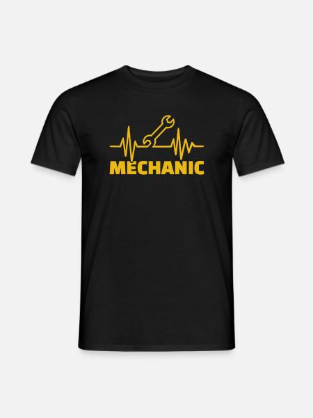 Mechanic - Men's T-Shirt - black