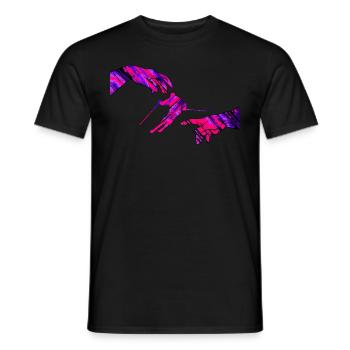 Ski - T-shirt homme - noir - Devant - AI Model Male 178 light (178cm)