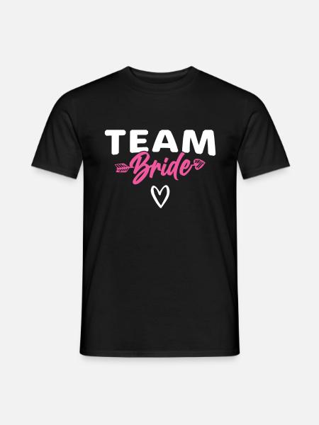 Team Braut Bride - Men's T-Shirt - black