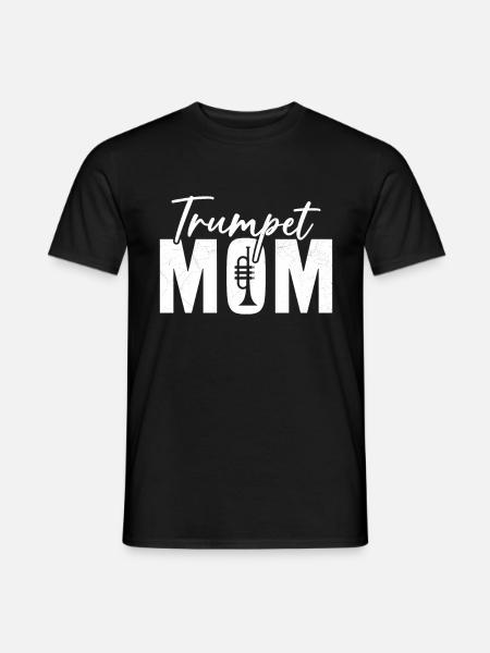 Maman trompet trompettiste Humour Cadeau Femme - T-shirt homme - noir