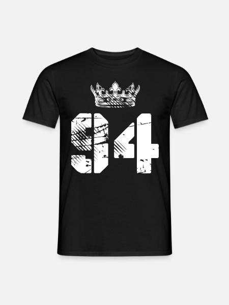 94 Number crown - Men's T-Shirt - black