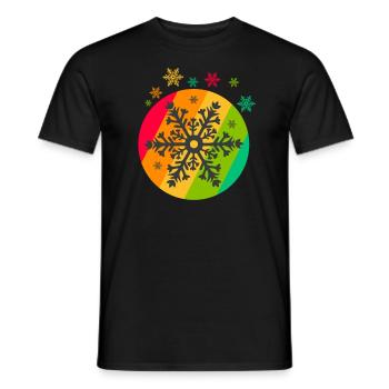 hiver - T-shirt homme - noir - Devant - AI Model Male 178 light (178cm)